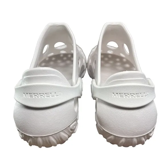 Merrell Boys Hydro Moc Drift Water Hiking Sandals White Size 6/Women Size 7.5