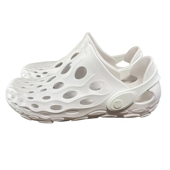 Merrell Boys Hydro Moc Drift Water Hiking Sandals White Size 6/Women Size 7.5
