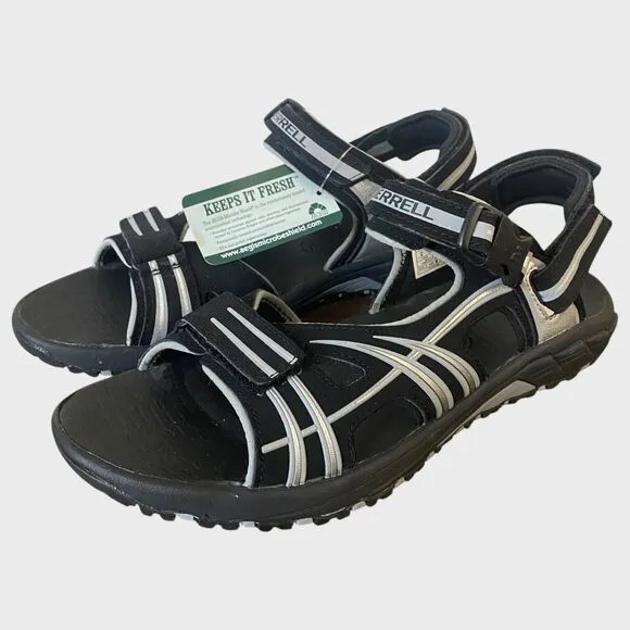 Merrell Mix Master Sport Bound Convertible Sandals Men's Size 9 Black New