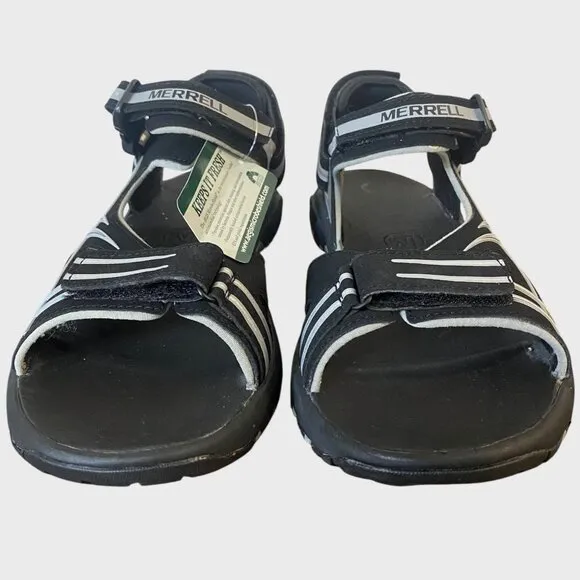 Merrell Mix Master Sport Bound Convertible Sandals Men's Size 9 Black New
