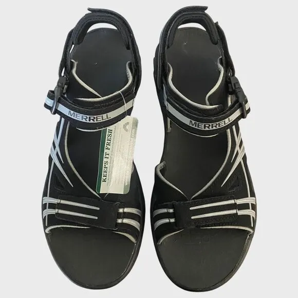 Merrell Mix Master Sport Bound Convertible Sandals Men's Size 9 Black New