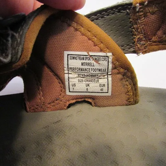 Merrell Sandals Men's Brown Size 7