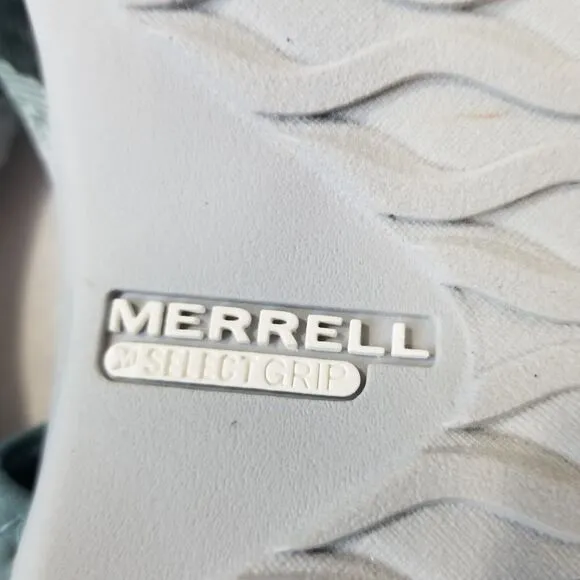 Merrell Sandals Women Size 9 Trooper District Muri Lattice Strappy Blue Gray