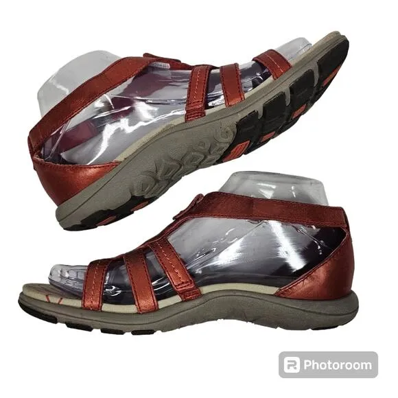Merrell Women's Cantor Lavish Sandal Red Ochre NWOT Size 6