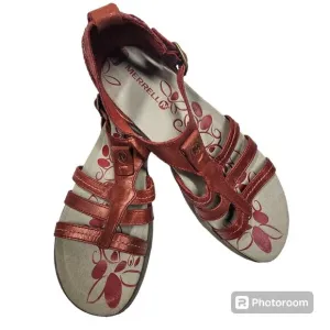 Merrell Women's Cantor Lavish Sandal Red Ochre NWOT Size 6