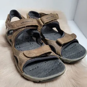 Merrell Men's Cambrian Strap Dark Earth Hiking Sandals Size 9