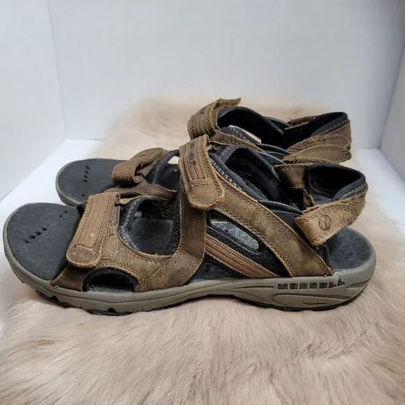 Merrell Men's Cambrian Strap Dark Earth Hiking Sandals Size 9