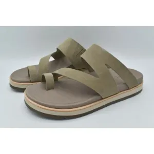 Merrell Womens Size 10 Juno Wrap Moon Soft Leather Comfort Slip on Sandals
