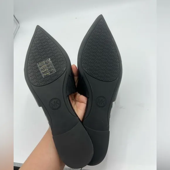 Michael Kors Renee Flex Black Women’s Slides Sandals Size 7