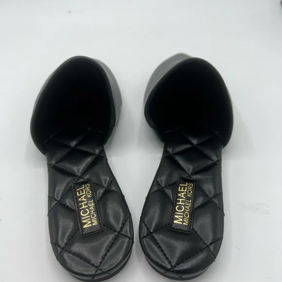 Michael Kors Renee Flex Black Women’s Slides Sandals Size 7