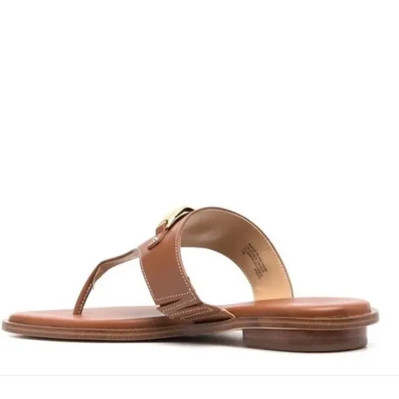 MICHAEL  KorsTilly Thong Sandal Color: Luggage$140 women size 7.5  NEW