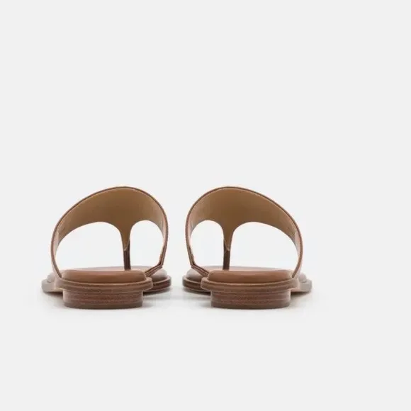 MICHAEL  KorsTilly Thong Sandal Color: Luggage$140 women size 7.5  NEW
