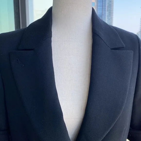MM6 Maison Margiela Blazer  Removable Armband in Virgin Wool Blend