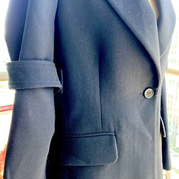 MM6 Maison Margiela Blazer  Removable Armband in Virgin Wool Blend
