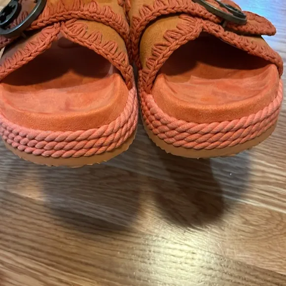 MOU Fruit Punch Slide Sandals Size 40 EU or 9.5 US NIB
