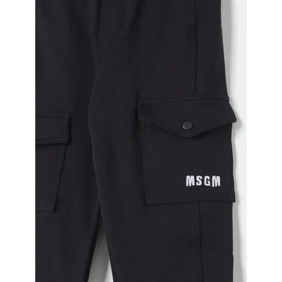 Msgm Kids Pants kids Black Pants