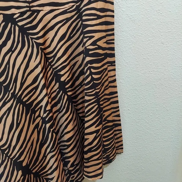 Munthe NWT Tiger 🐅 Print Asymmetrical Skirt