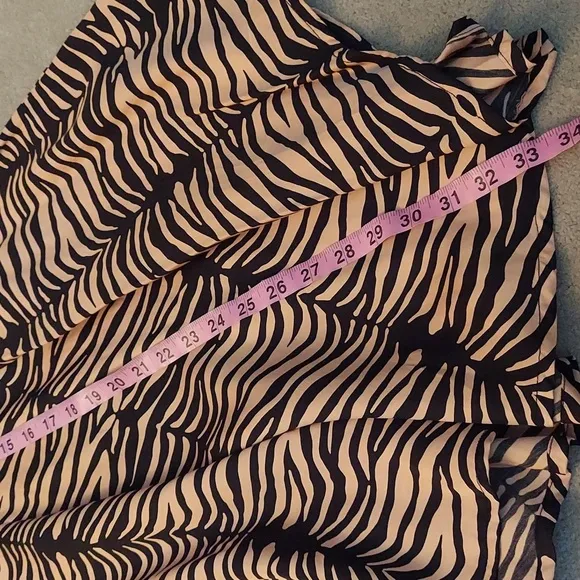 Munthe NWT Tiger 🐅 Print Asymmetrical Skirt