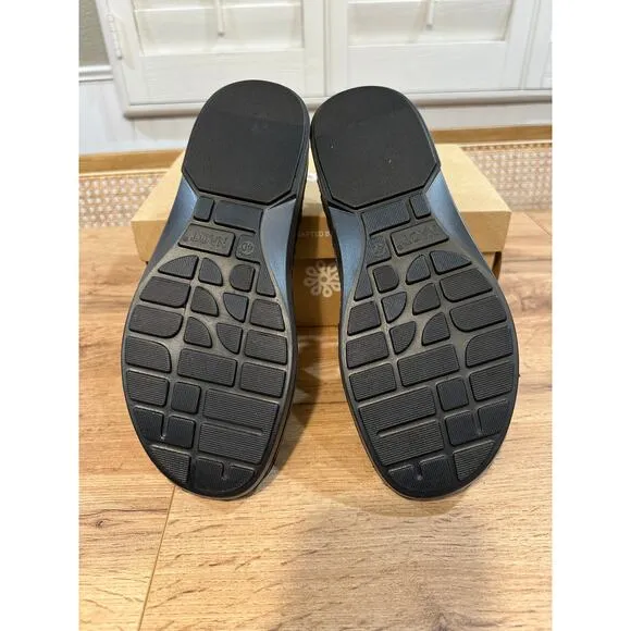 Naot Castelo Sandals Black Soft Leather Size 9 US 40 EU NIB Lightweight Comfy