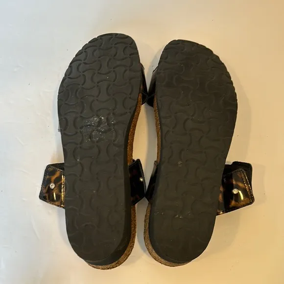 NAOT Leopard Print Women's Sandals in Size 42