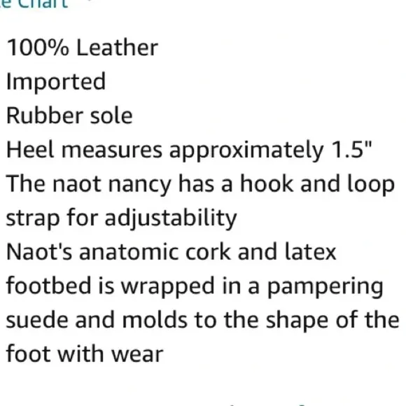 NAOT Nancy wedge sandals comfort walking black Size 8