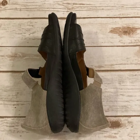 NAOT Papaki Black/Speck Beige NNM Polar Sandals 41/10-10.5