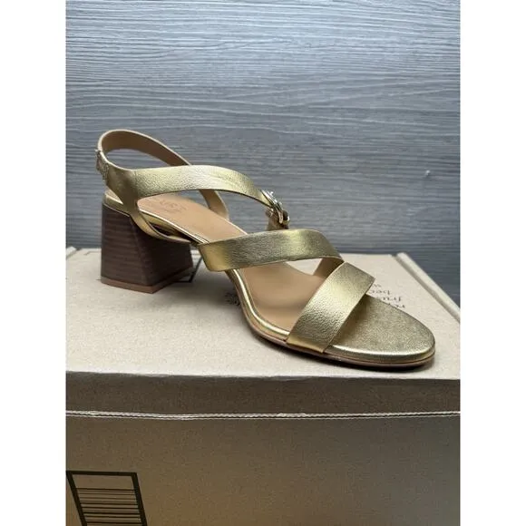 Naturalizer Veva Women's Sandals Gold Size 9W