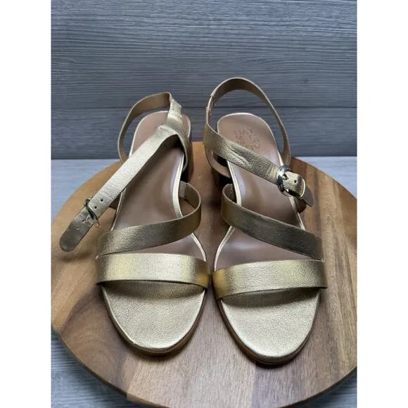 Naturalizer Veva Women's Sandals Gold Size 9W