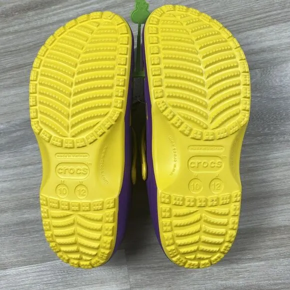 NBA Los Angeles Lakers Classic Clogs Men's Size‎ 10/ Women's Size 12 Crocs