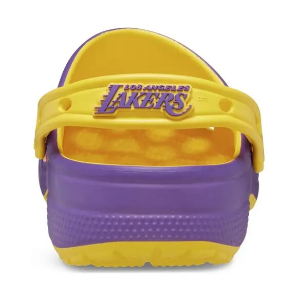 NBA Los Angeles Lakers Classic Clogs Men's Size‎ 10/ Women's Size 12 Crocs