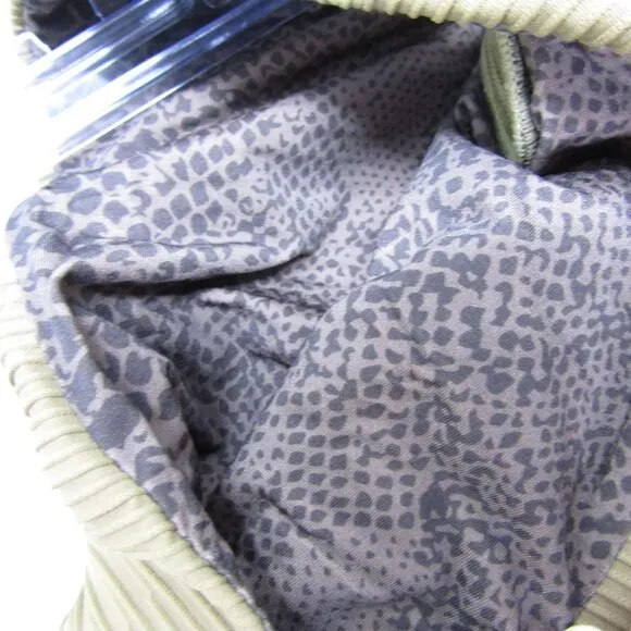 NEW ACACIA Womens Alma Piped Double Ribbed Tennis Dress Size S Bear Green
