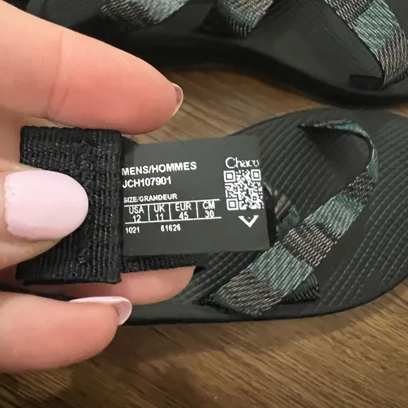 NEW Chaco Weave Black Z/Cloud Sandals Size 12 US $100
