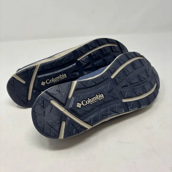 New Columbia Bahama Vent Slip On Blue Boat Shoe Size 9