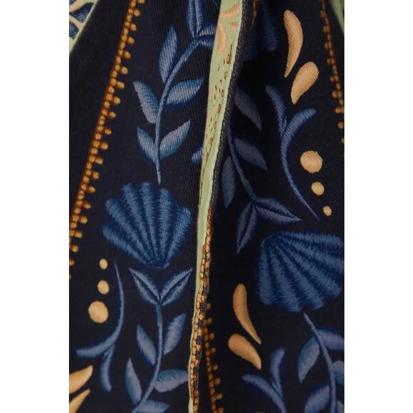 NEW Farm Rio Ocean Tapestry Shorts Size 25