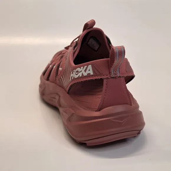 New Hoka One One Hopara Trail Hiking Sandals Brick Red - Men's Size 10.5
