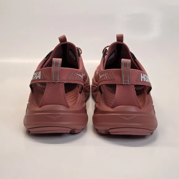 New Hoka One One Hopara Trail Hiking Sandals Brick Red - Men's Size 10.5
