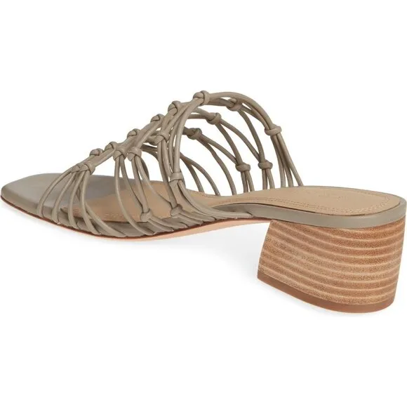 New in Box - Nordstrom Signature “Leandra” Knotted Slide Sandal in Size 8