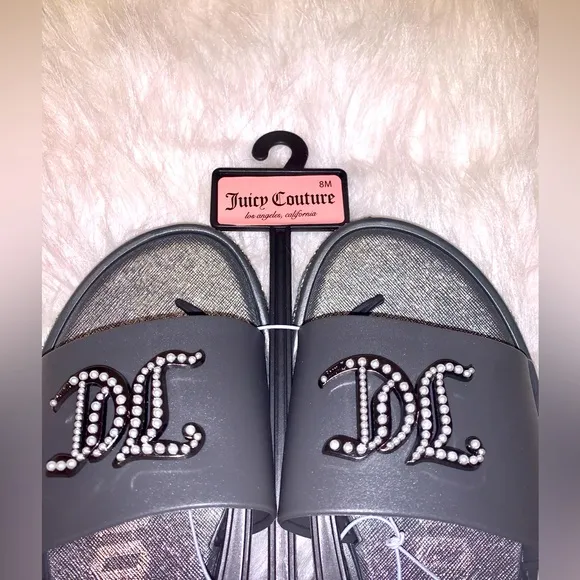 NEW!! JUICY COUTURE BLING SANDALS SIZE 8