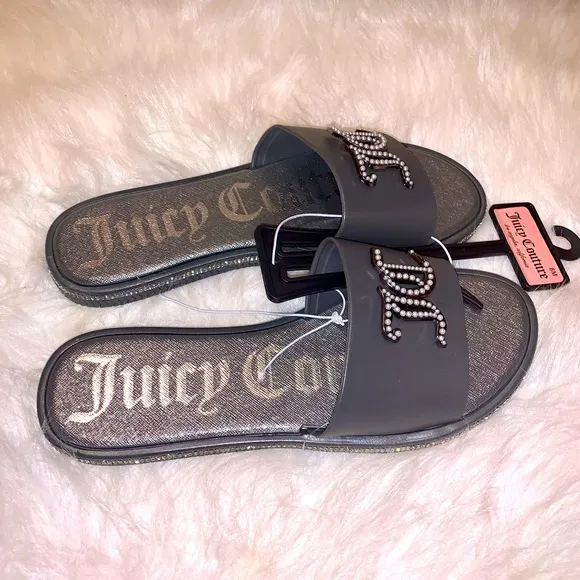 NEW!! JUICY COUTURE BLING SANDALS SIZE 8