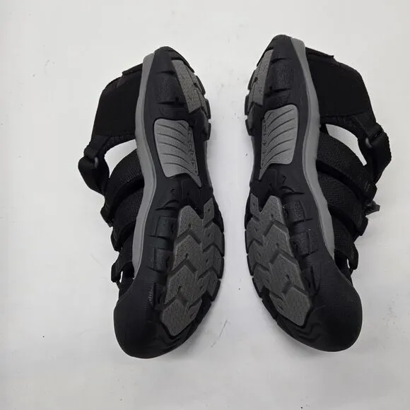 NEW Keen Newport H2 Youth sandals kids size 5 Black/Yellow shoes hiking