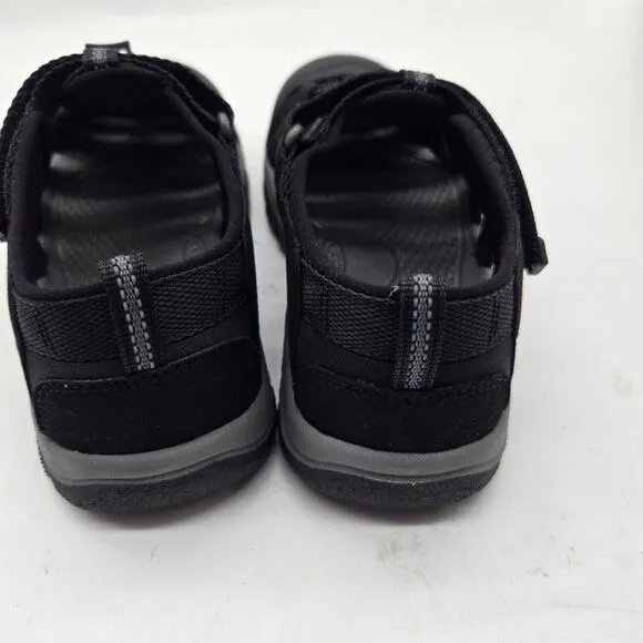 NEW Keen Newport H2 Youth sandals kids size 5 Black/Yellow shoes hiking