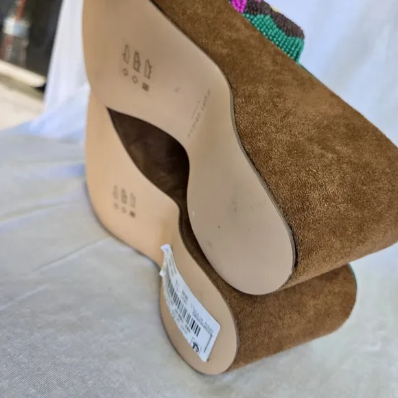 NEW Kurt Geiger London, the Kensington Slip On Wedge Mule Sandals