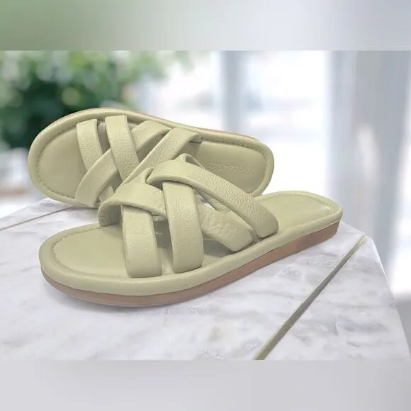 🔥🔥NEW Madewell The Leeandra Slide Sandal NK017 Size 8