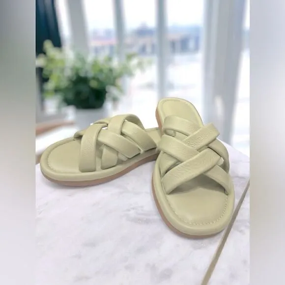 🔥🔥NEW Madewell The Leeandra Slide Sandal NK017 Size 8