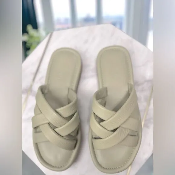 🔥🔥NEW Madewell The Leeandra Slide Sandal NK017 Size 8