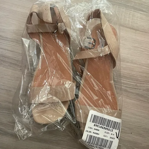 NEW Madewell The Lina Platform Sandal in Suede NH880
