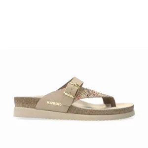 NEW MEPHISTO helenka women's studded walking sandal in sand