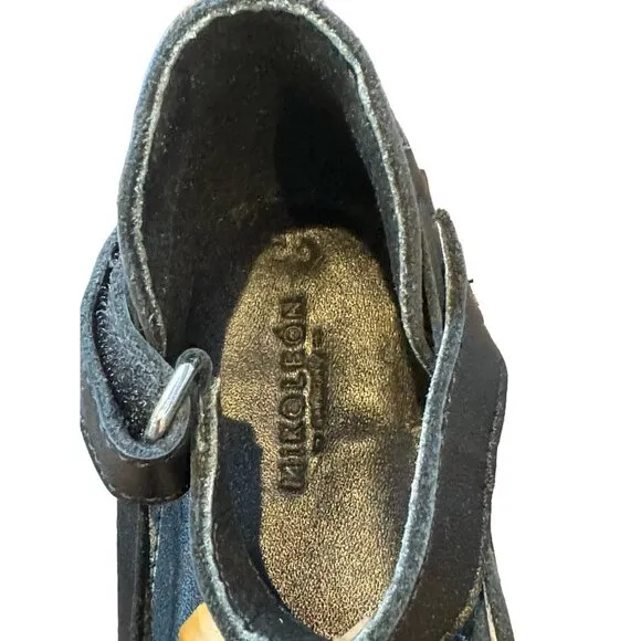 NEW Mikoleon Black Chitos Hurache Sandals