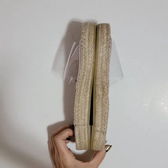 NEW Paloma Barcelo Ella Espadrille Sandals Women 7 Chic Minimalist Summer Casual