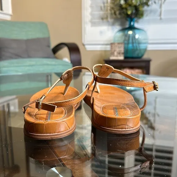 New Sam Edelman Naomi Sandals in a Cognac brown color (saddle) Size 8